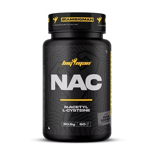 Vitaminas y Minerales | NAC 60 Cap | BigMan