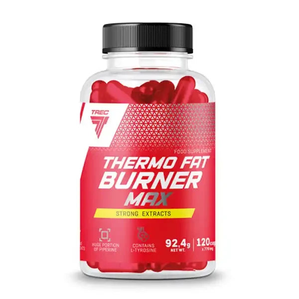 Quemagrasas | Thermo Fat Burner Max 120 caps | Trec