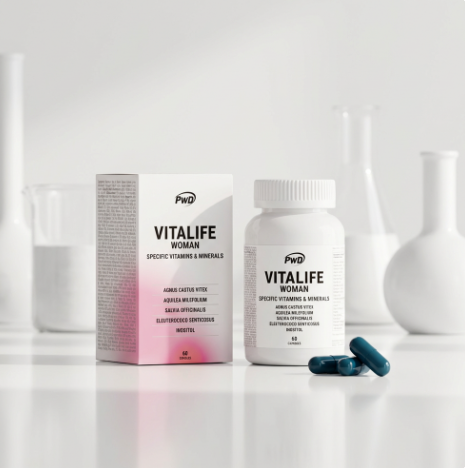 Vitaminas y minerales | VITALIFE WOMAN | PWD Nutrition
