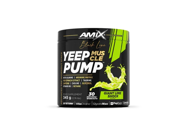Pre entreno | Yeep Pump Con Cafeína | Amix