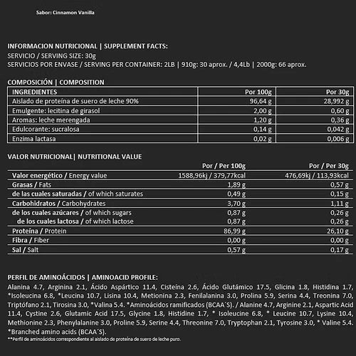 Proteína | Zero Isolate Whey | BigMan